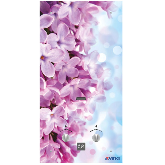 BaltGaz_NEVA_4510_Glass_rozovye_cvety Водонагр Neva 4510G (стекло, дисплей) Цветы розовые
